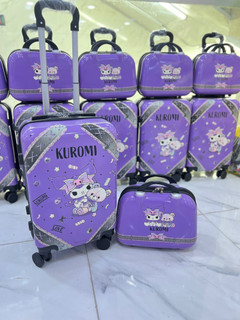 چمدان کودک دو تیکه طرح کرومی