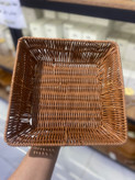 سبد حصیری مربعی