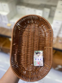 سبد حصیری بیضی