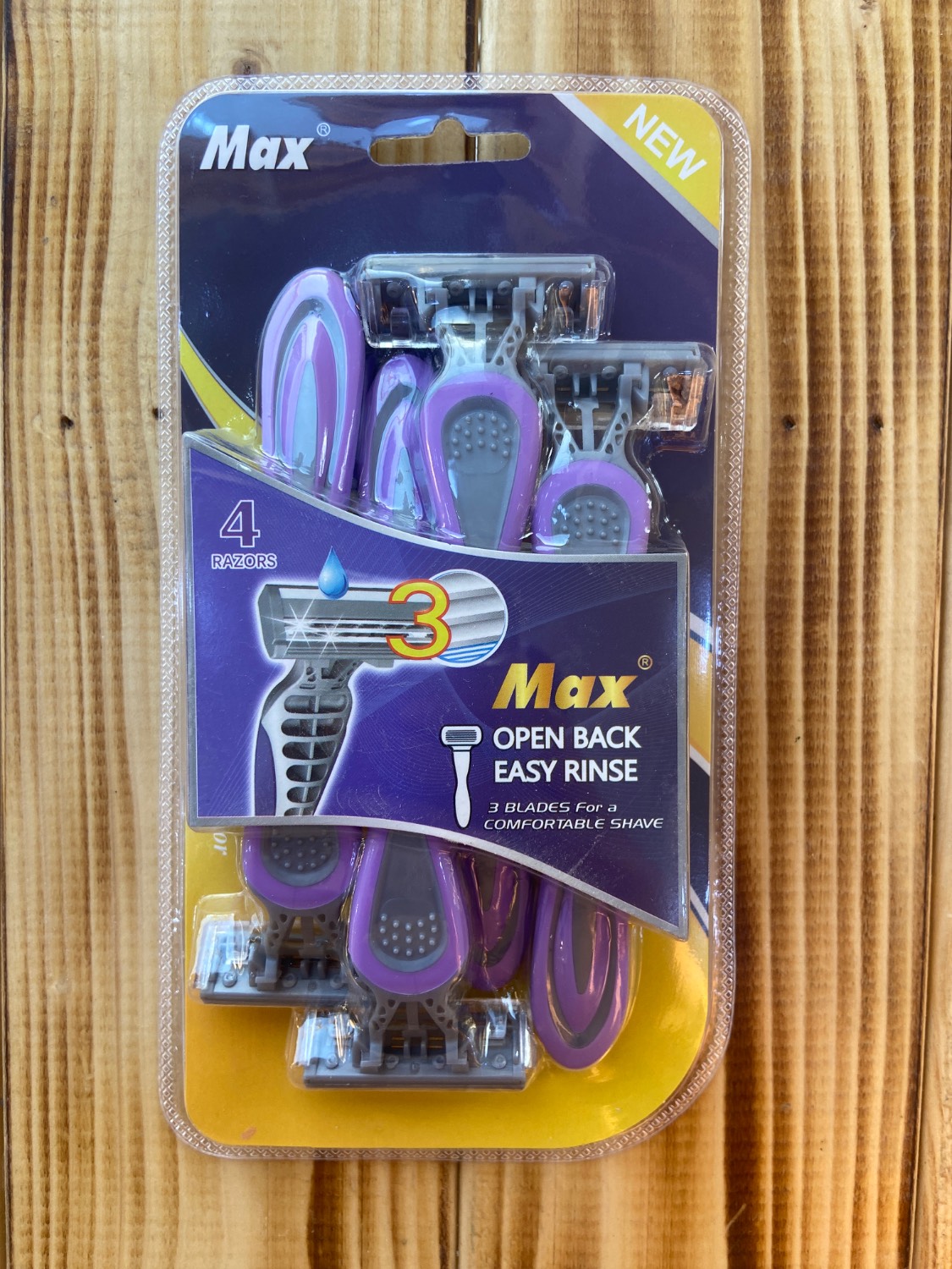 ژیلت سه تیغه بانوان مکس کد 8