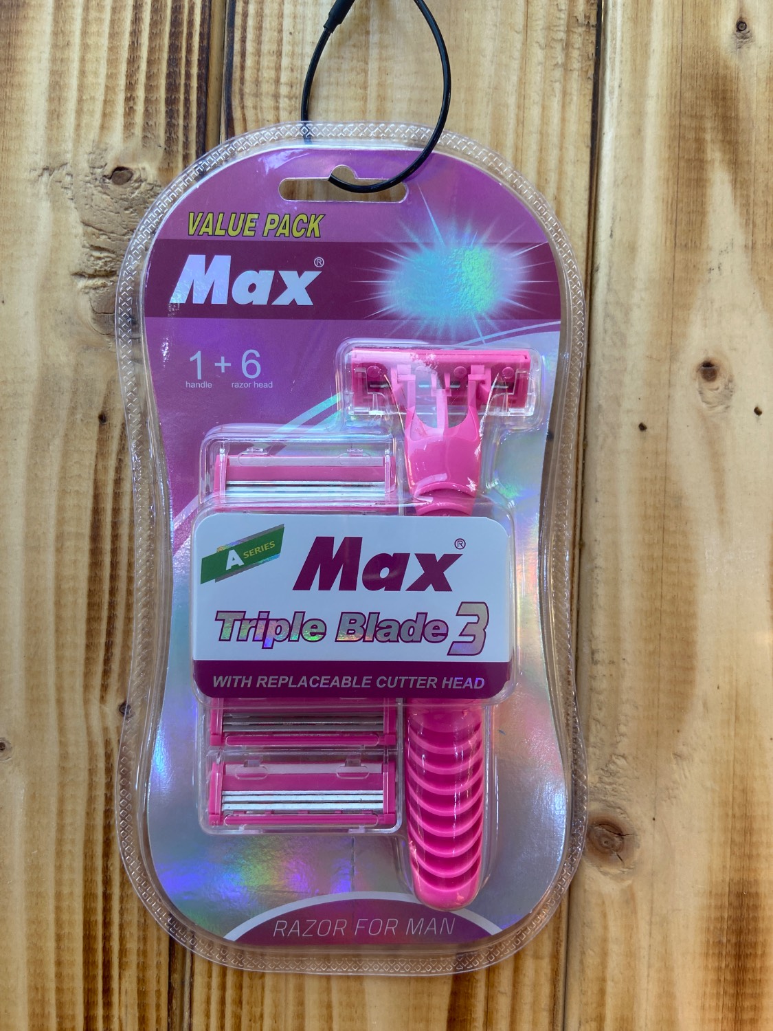 ژیلت سه تیغه آقایان و بانوان مکس کد 6