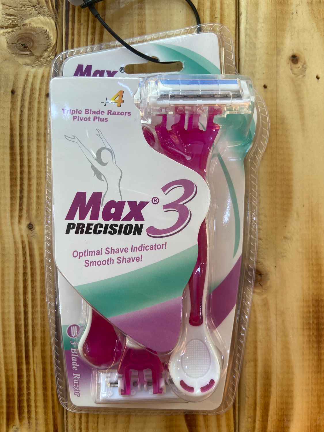 ژیلت دو تیغه بانوان مکس کد 7