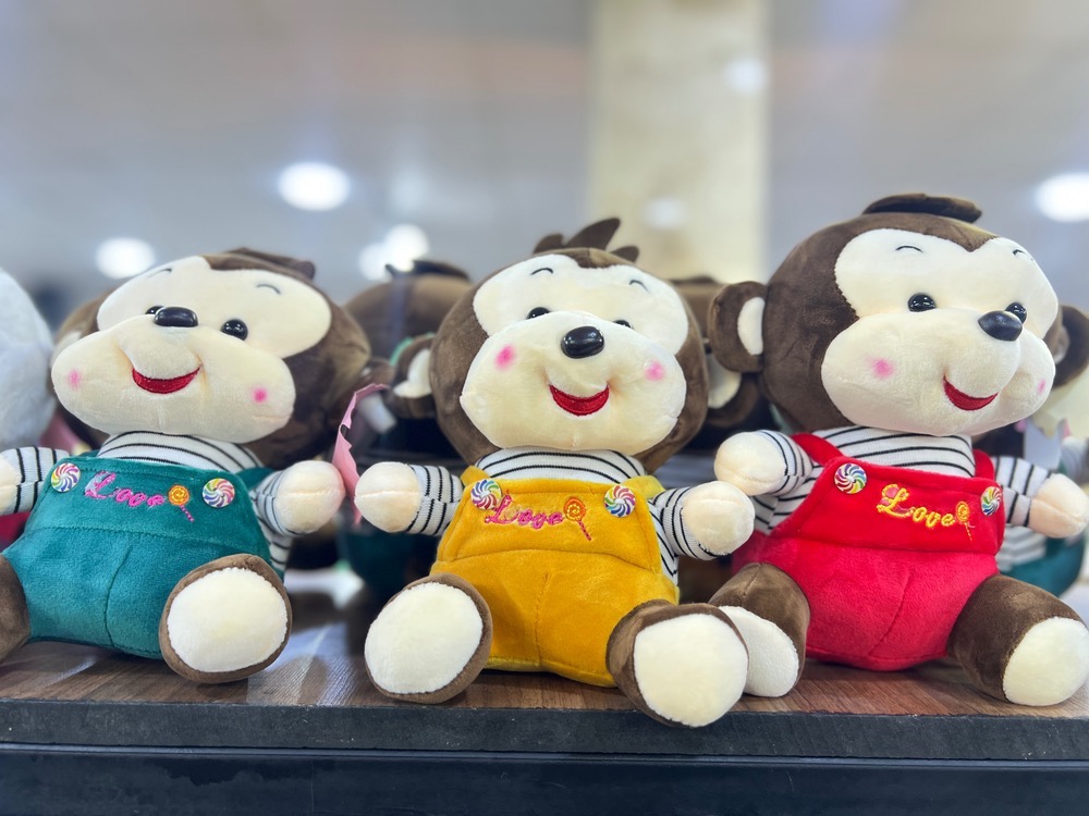 عروسک میمون خندون